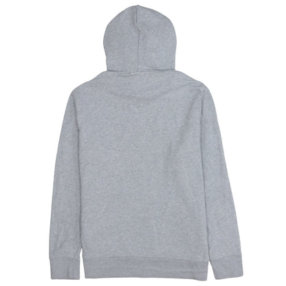 Levi's Men's Grey Pullover Hoodie M Logo Graphic Cotton Fleece