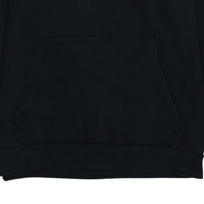 Adidas Mens Black Pullover Hoodie L Fleece Lined Sportswear