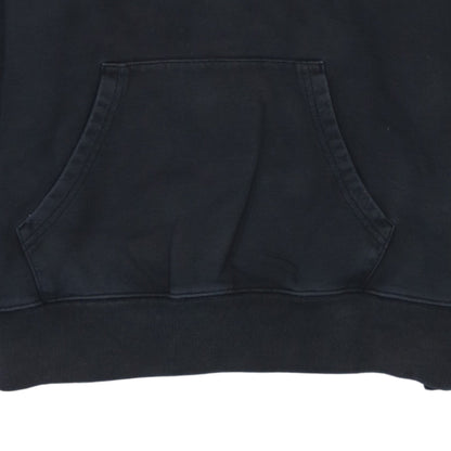 Champion Men's Black Medium Pullover Hoodie with Logo Embroidered Detail