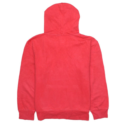 GAP Boys Red Pullover Fleece Hoodie 2XL - Logo Graphic Cotton Blend