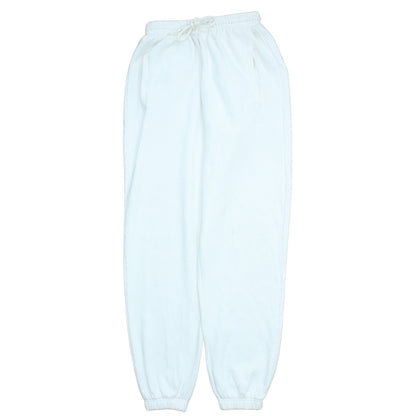 Adidas Women White XS Jogger Sweatpants Elastic Waist Pockets