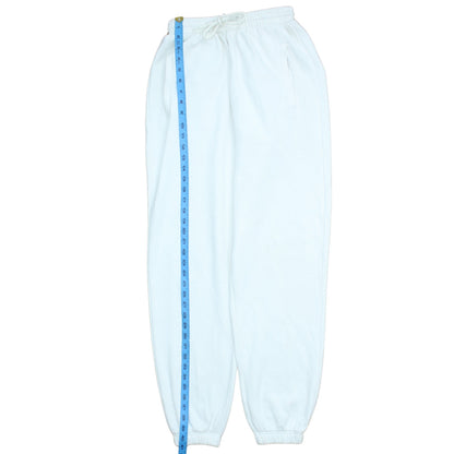 Adidas Women White XS Jogger Sweatpants Elastic Waist Pockets