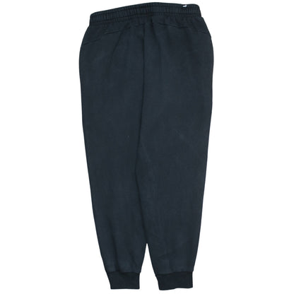 Puma Men’s Black Jogger Sweatpants L Fleece Activewear Trousers