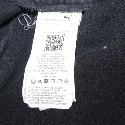 Puma Men’s Black Jogger Sweatpants L Fleece Activewear Trousers
