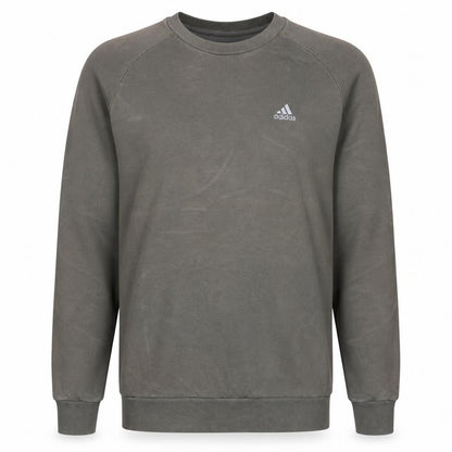 Adidas Mens Grey Small Clima365 Crew Neck Pullover Sweatshirt