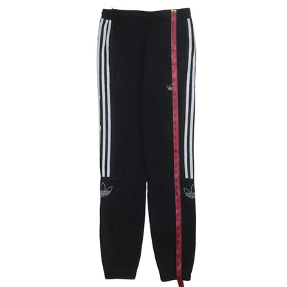 adidas Men's Black Jogger Trousers S Regular Fit Fleece Track Pants