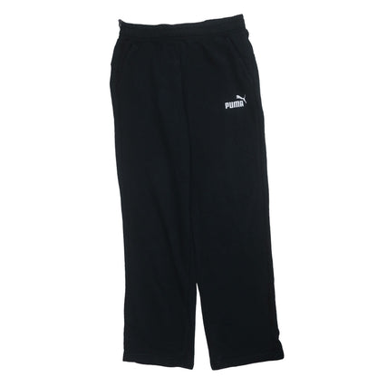 Puma Men's Black Fleece Sweatpants M Regular Fit Activewear Trousers