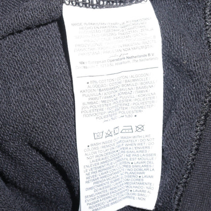 Nike Men's Black Small Pullover Crew Neck Fleece Sweatshirt