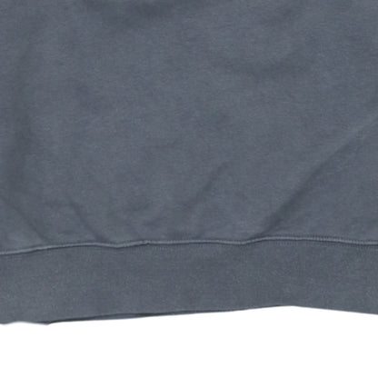 Nike Men's Grey XS Fleece Pullover Sweatshirt Crew Neck Logo