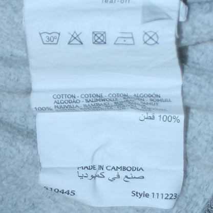 Champion Womens Grey XS Pullover Hoodie 100% Cotton Logo Casual