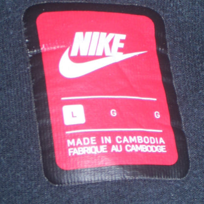 Nike Mens Grey Full Zip Hoodie L Regular Fit Sportswear