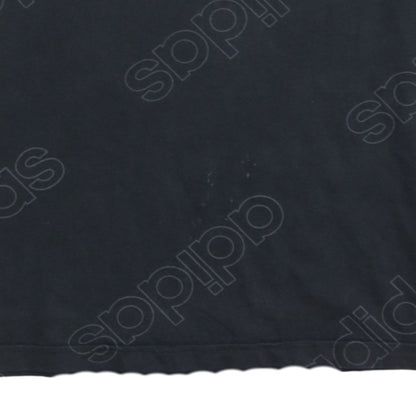 Adidas Men's Black Small Crew Neck Short Sleeve Logo T-Shirt