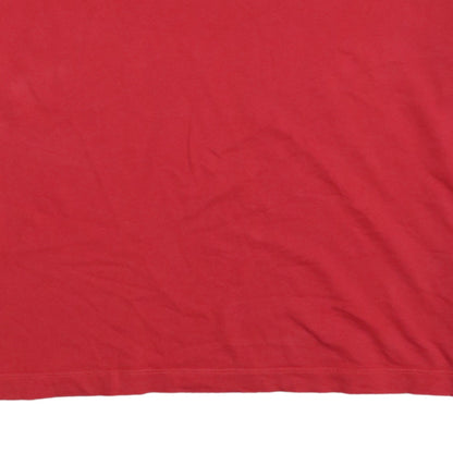 Nike Men's Red XL Crew Neck Short Sleeve Cotton Sports T-Shirt