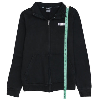 Puma Women's Black Full Zip Track Jacket Size M Sportswear