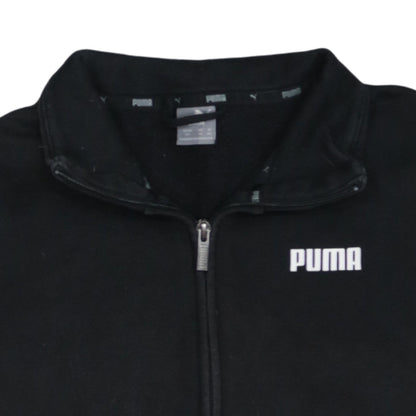 Puma Women's Black Full Zip Track Jacket Size M Sportswear