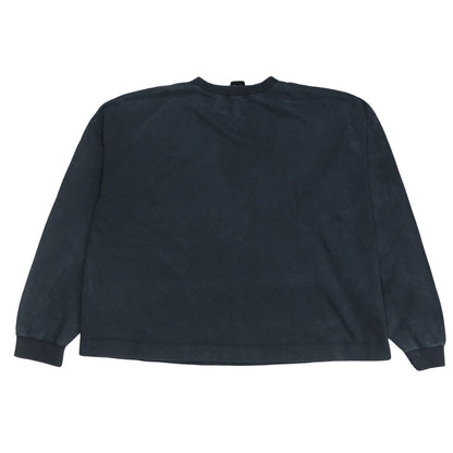 Zara Disney Bambi Black Cotton Sweatshirt Women M Crew Neck Pullover