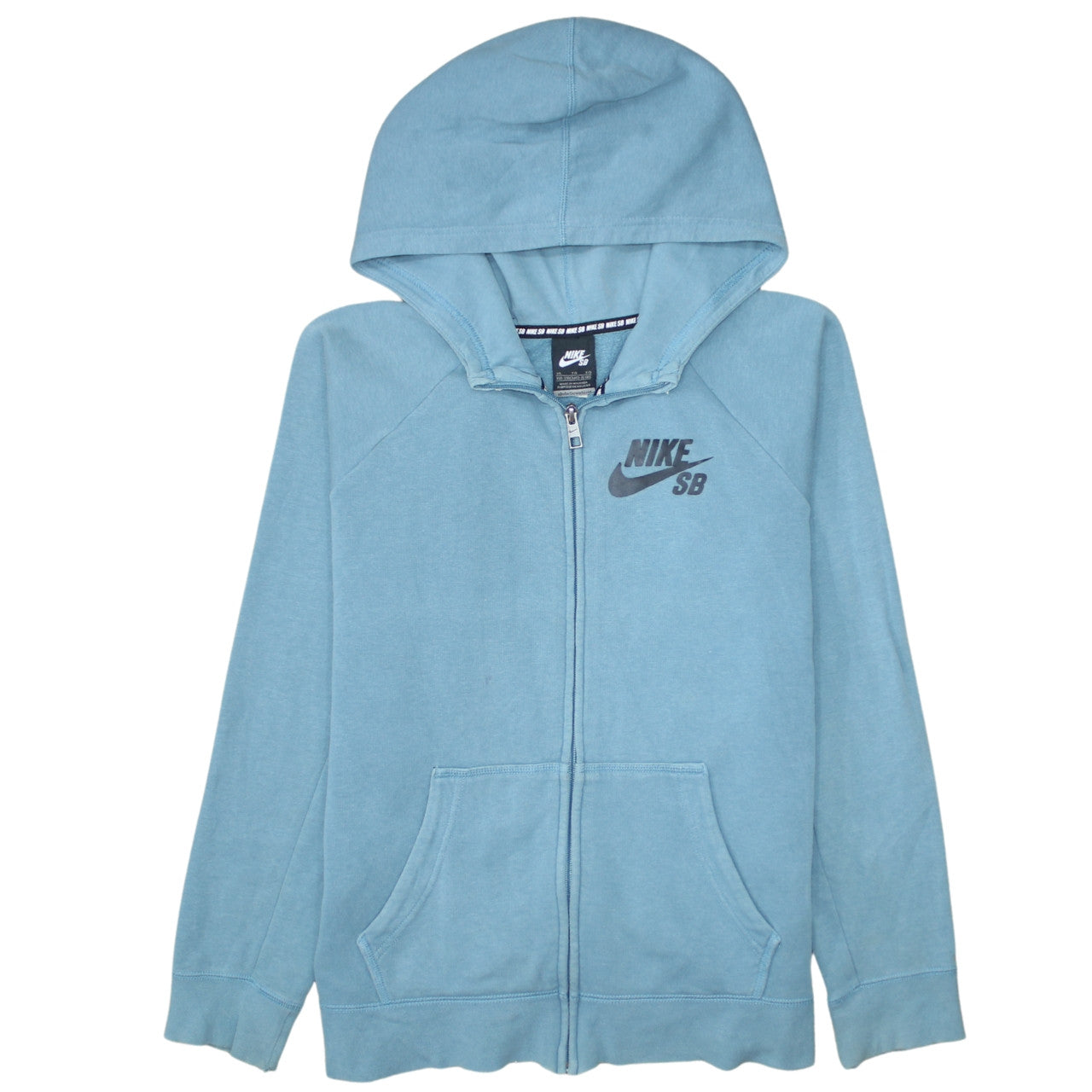 Nike SB Boys Blue Full Zip Fleece Hoodie 13-15 Years