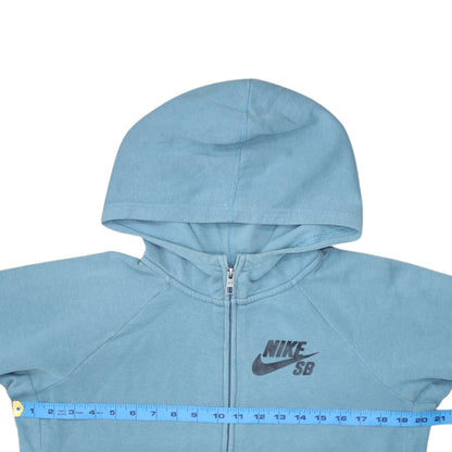 Nike SB Boys Blue Full Zip Fleece Hoodie 13-15 Years