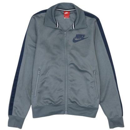 Nike Men's Grey Small Track Jacket Full Zip Sportswear
