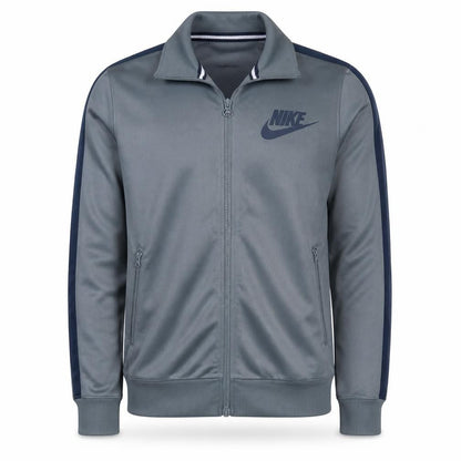 Nike Men's Grey Small Track Jacket Full Zip Sportswear