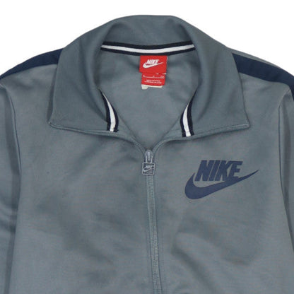 Nike Men's Grey Small Track Jacket Full Zip Sportswear