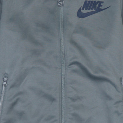 Nike Men's Grey Small Track Jacket Full Zip Sportswear