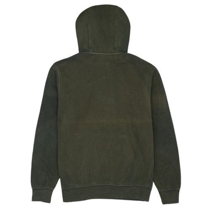 Nike Men's Green Pullover Graphic Hoodie Size M Fleece Sweater