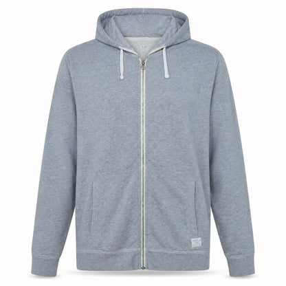 Lee Men's Grey Full Zip Hoodie 2XL Regular Fit Cotton Blend