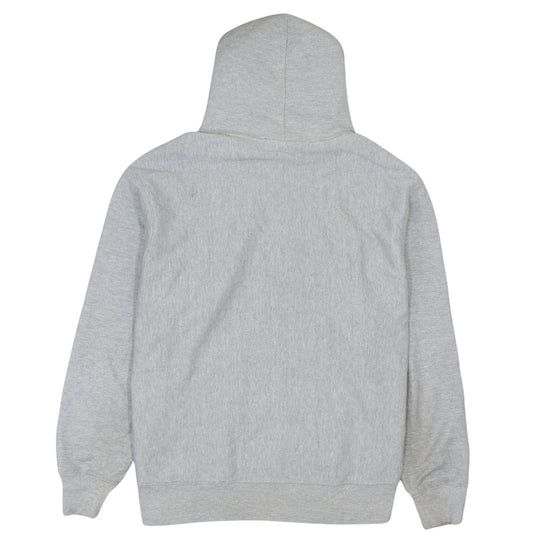Champion Men's Grey Reverse Weave Pullover Hoodie XL Embroidered Logo