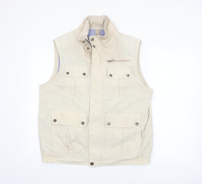 Marks and Spencer Men's Beige Bodywarmer Waistcoat M