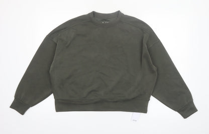 Dunnes Stores Women’s Green Relaxed Fit Active Pullover Sweatshirt Size 8