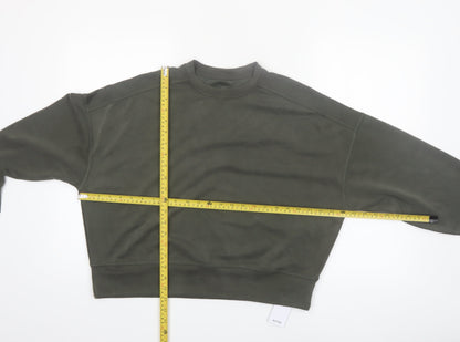 Dunnes Stores Women’s Green Relaxed Fit Active Pullover Sweatshirt Size 8