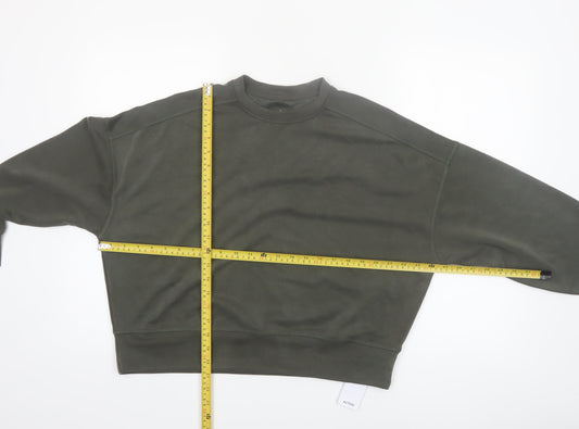 Dunnes Stores Women’s Green Relaxed Fit Active Pullover Sweatshirt Size 8
