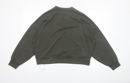 Dunnes Stores Women’s Green Relaxed Fit Active Pullover Sweatshirt Size 8
