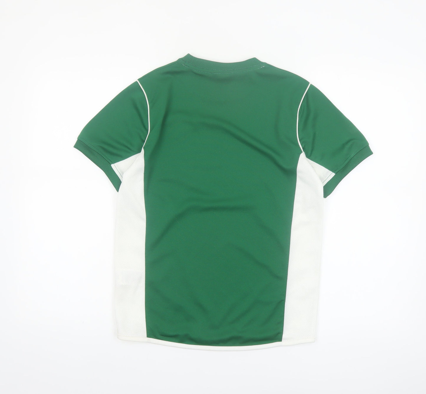 Umbro Boys Green & White Ireland Football Jersey T-Shirt 8 Years