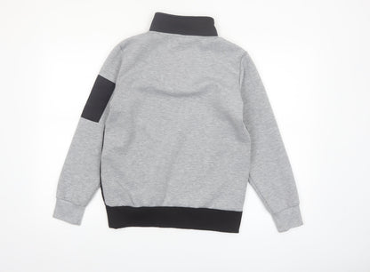 PlayStation Boys Grey 1/4 Zip Fleece Sweatshirt 12-13 Years 158cm