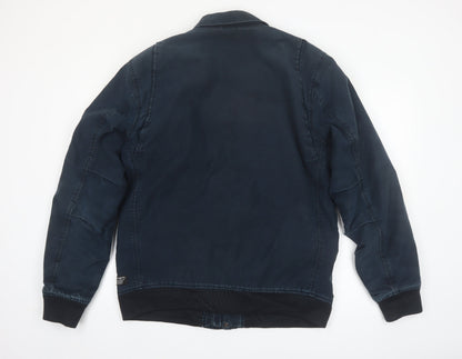 Carhartt Men’s Blue XL Monroe Bomber Jacket Cotton Workwear