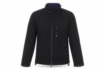 Superdry Men's Black Windtrekker Softshell Hooded Jacket M