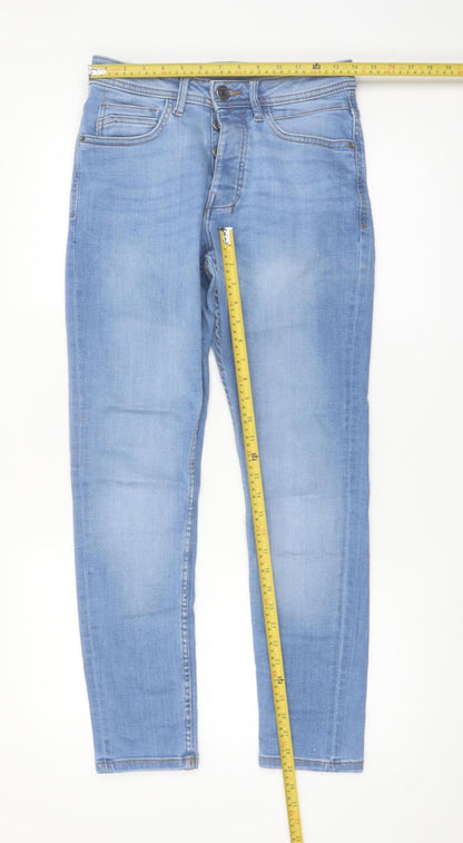 Denim Co Men's Blue Slim Fit Jeans W30 L30 Mid Rise