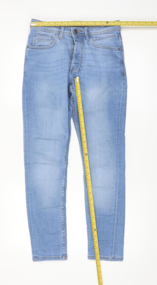 Denim Co Men's Blue Slim Fit Jeans W30 L30 Mid Rise