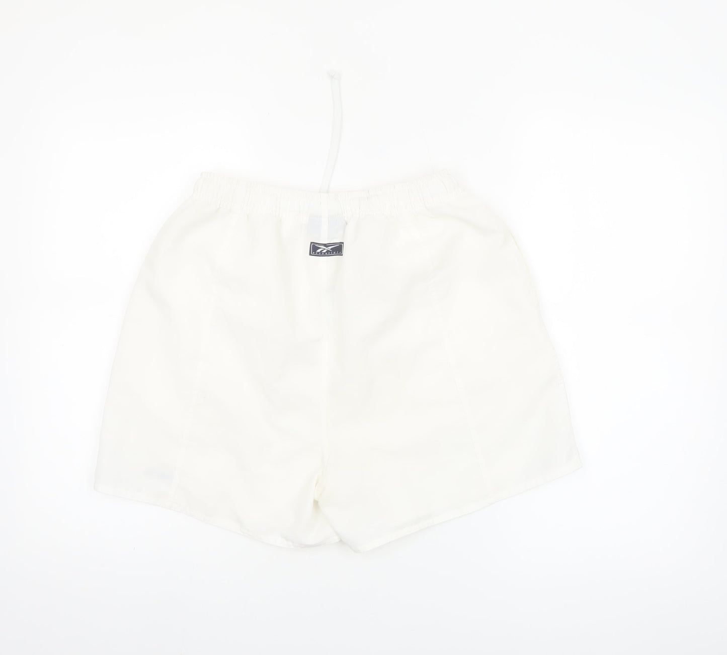 Reebok Women White Size 12 Bermuda Sports Shorts