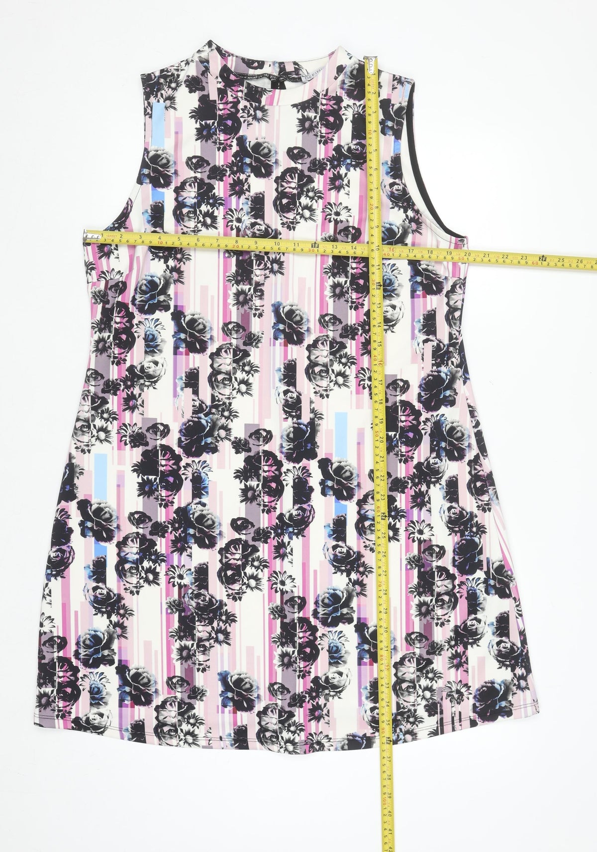 Definitions Women's Multicoloured Floral Shift Dress Size 18