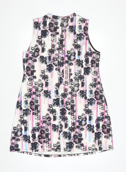 Definitions Women's Multicoloured Floral Shift Dress Size 18