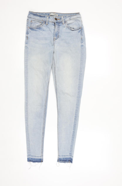 Denim Co Women's Light Blue Skinny Jeans Size 8 Mid Rise Stretch