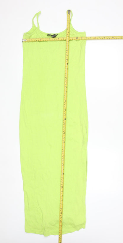 Silkroad Daughters Women's Green Size 14 Long Slip Dress