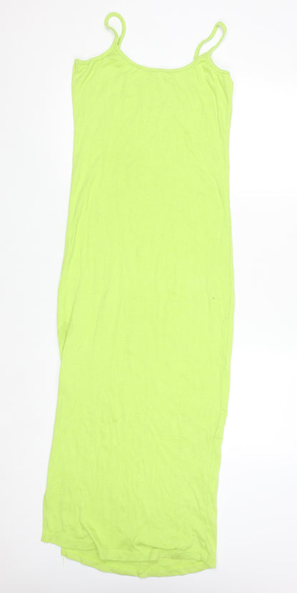 Silkroad Daughters Women's Green Size 14 Long Slip Dress