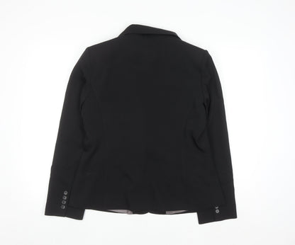 Atmosphere Women's Black Size 16 Single-Breasted Blazer Jacket