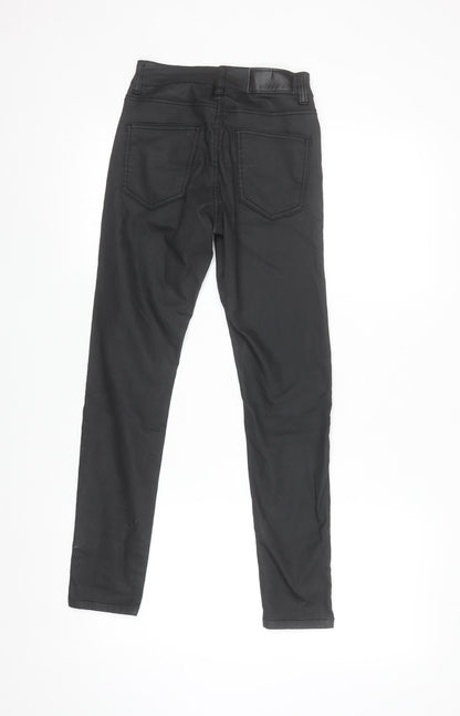 Noisy May Womens Black Skinny Jeans XXS L30 Stretch Denim