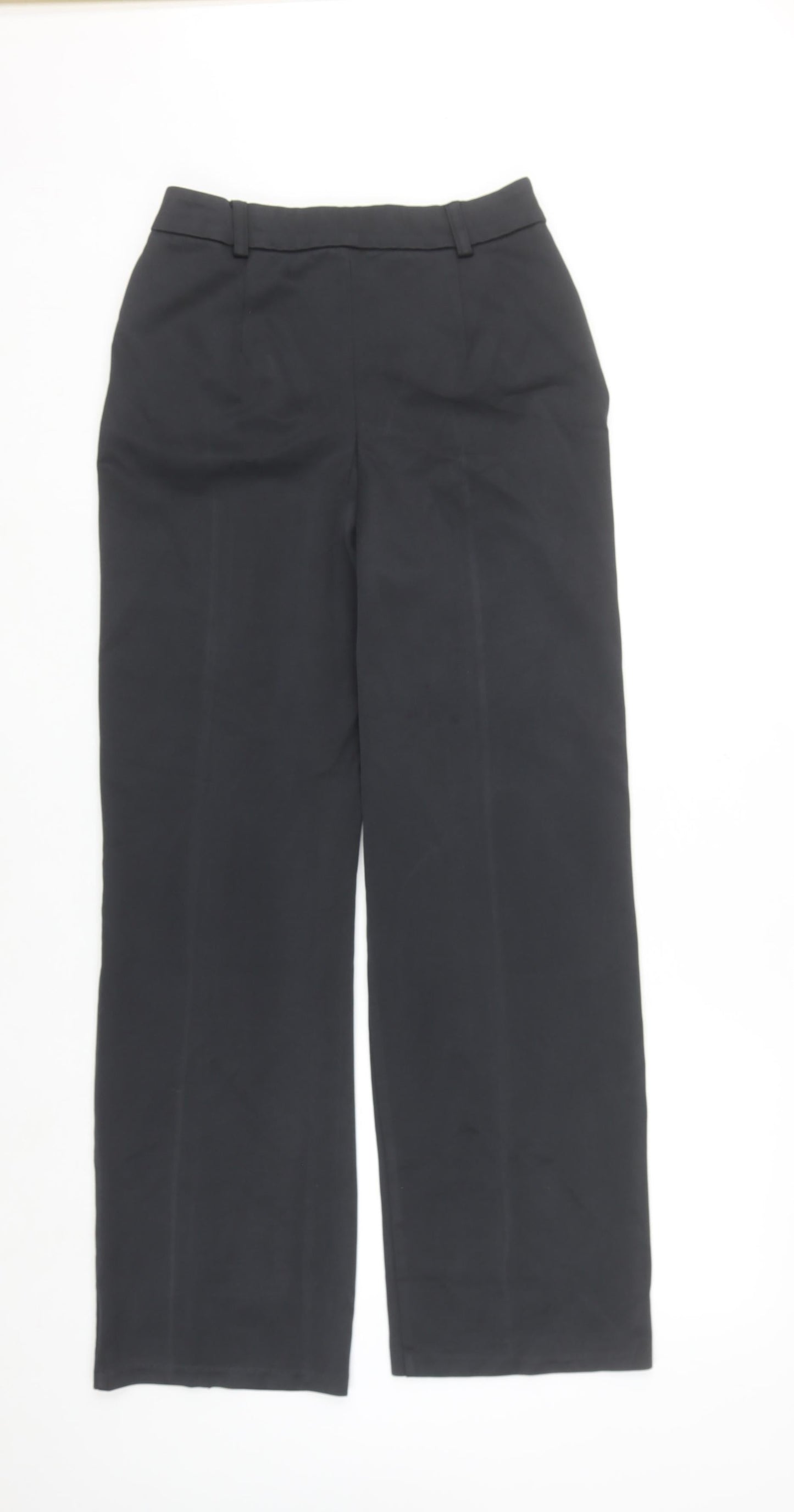 Primark Women’s Black Size 10 Straight Leg Work Trousers
