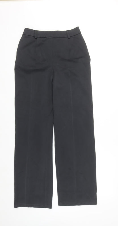 Primark Women’s Black Size 10 Straight Leg Work Trousers